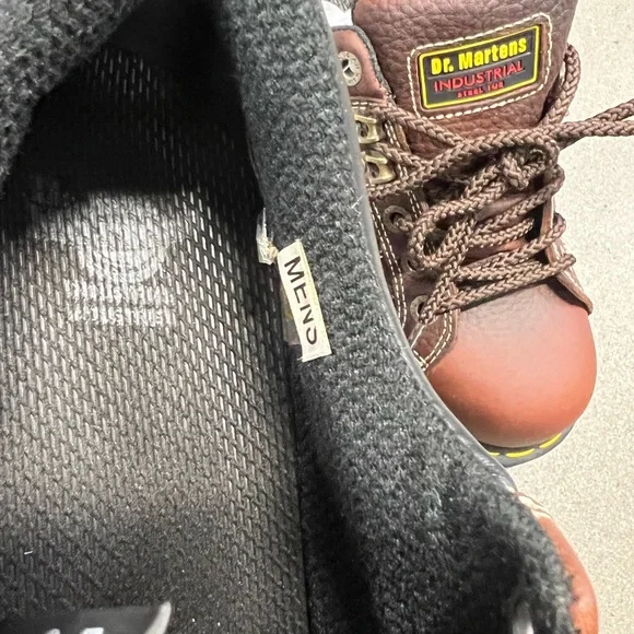 👉🏼SOLD👈🏼 FB Mens Dr Martens industrial steel toe shoes - Picture 5 of 15
